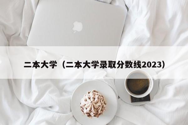 二本大学（二本大学录取分数线2023）