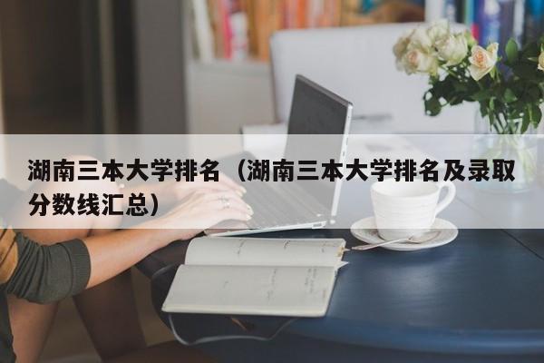 湖南三本大学排名（湖南三本大学排名及录取分数线汇总）