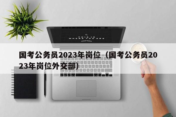 国考公务员2023年岗位（国考公务员2023年岗位外交部）