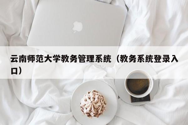 云南师范大学教务管理系统（教务系统登录入口）