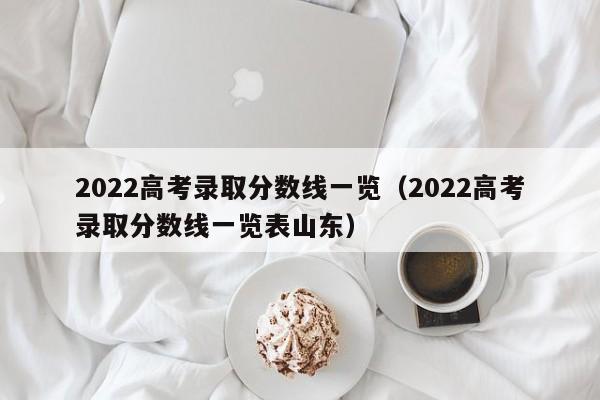 2022高考录取分数线一览（2022高考录取分数线一览表山东）